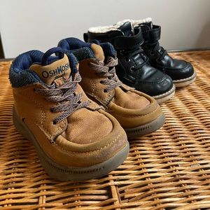 Lot of 2 pairs of winter boots for toddler
